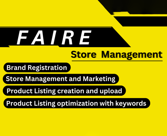 faire Product Listing Services